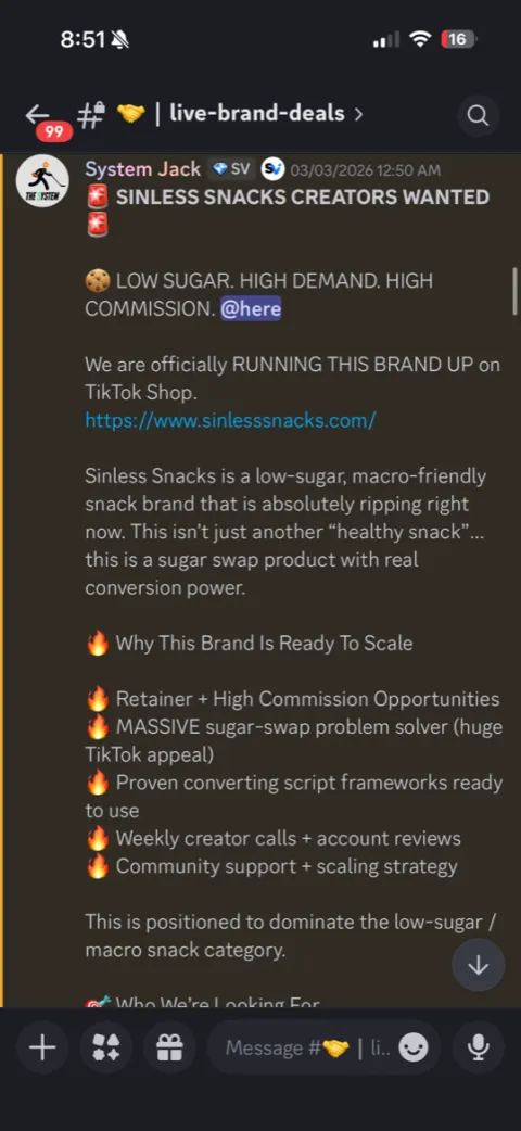 Brand deal post 5