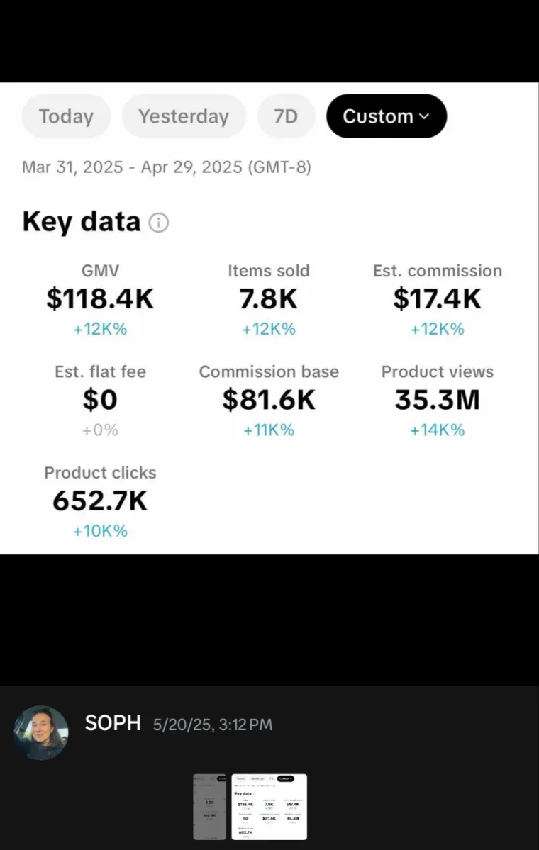 Stay Viral student earnings screenshot